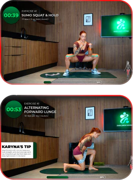 Exercise Interface Layout